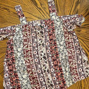 New York & Company Cold Shoulder Shirt